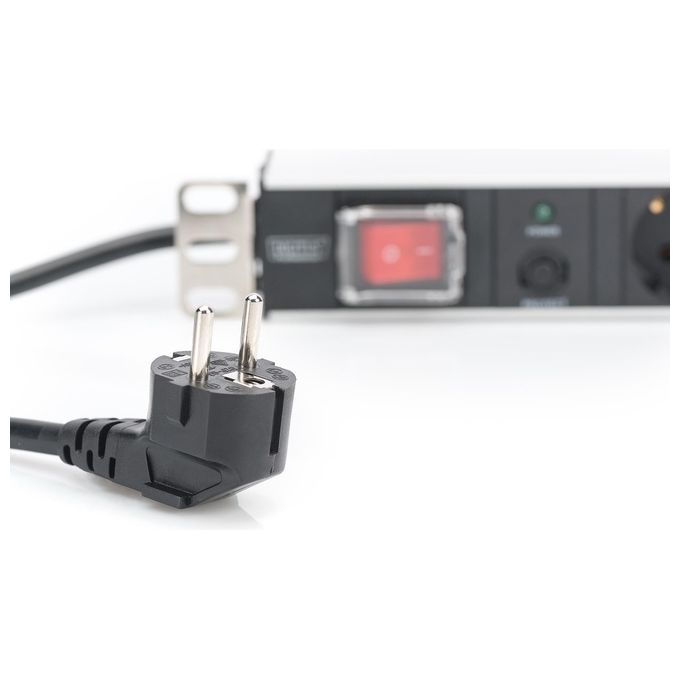 Assmann Electronic 19'' Outlet Strip Protezione da Sovraccarico 7 Prese Ac 250 V Nero 2 M