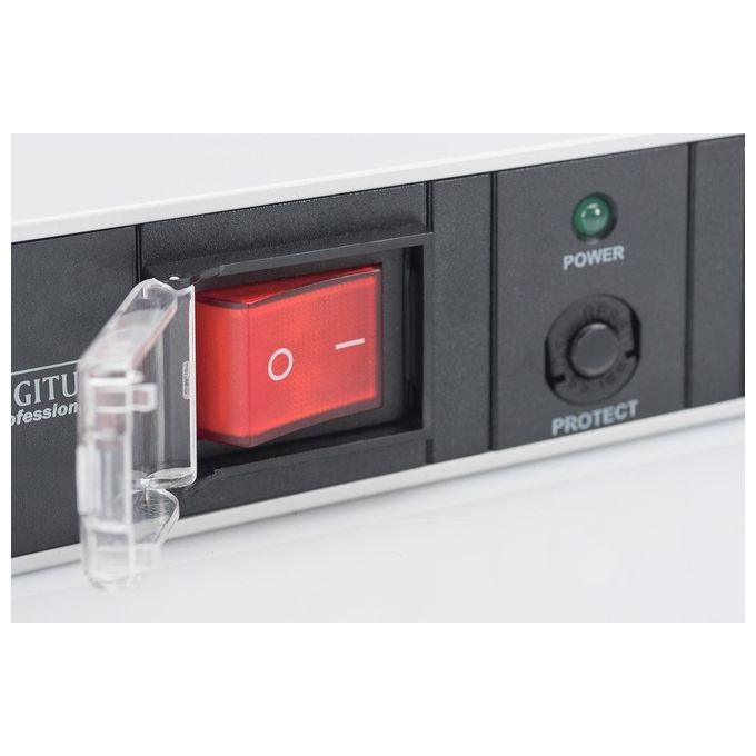 Assmann Electronic 19'' Outlet Strip Protezione da Sovraccarico 7 Prese Ac 250 V Nero 2 M