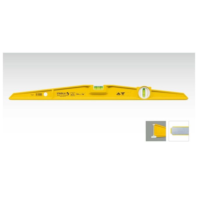 STABILA Livello alluminio Trapezoidale 2f cm 100 81 s