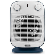 DeLonghi HFS50B20AV Vertical Edge Termoventilatore Verticale Potenza 2000 W Timer Bianco-Blu