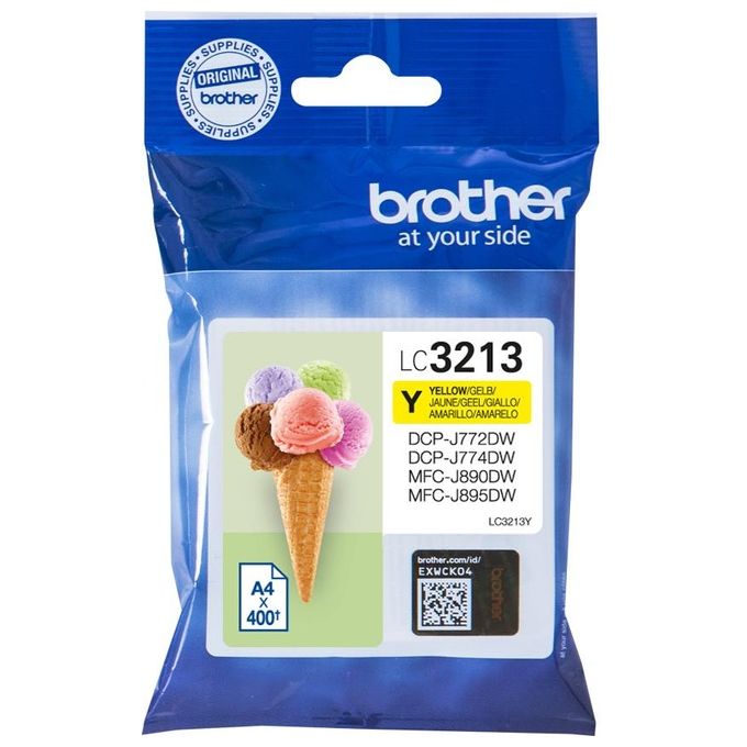 Brother Cartuccia Ink-Jet Giallo 400 Pagine per MFC-J491DW-DCP-J572DW