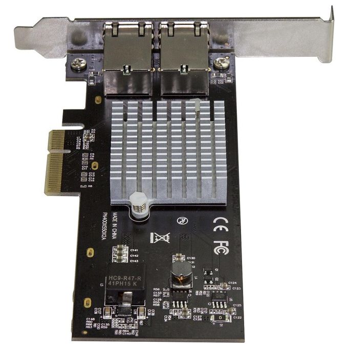 Startech Scheda di Rete Ethernet a 2 Porte Pcie 10gbase-t-Nbase-t