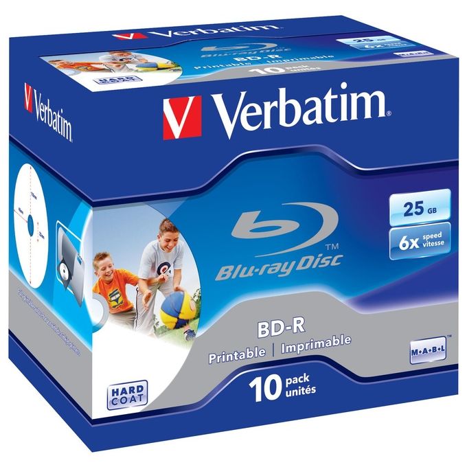 Verbatim Blu Ray Disc 25gb 6x Print. C.10 Xx