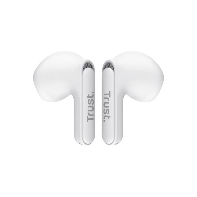 Trust Yavi Auricolare True Wireless Stereo (TWS) In-ear Musica e Chiamate USB tipo-C Bluetooth Bianco