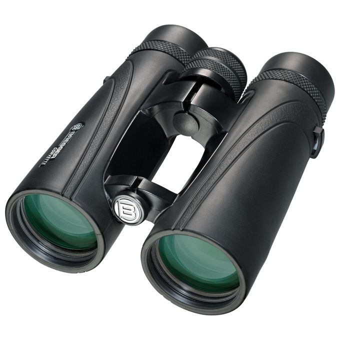 Bresser Corvette 10x42 Binocolo Impermeabile a tetto Riempito di Azoto Nero