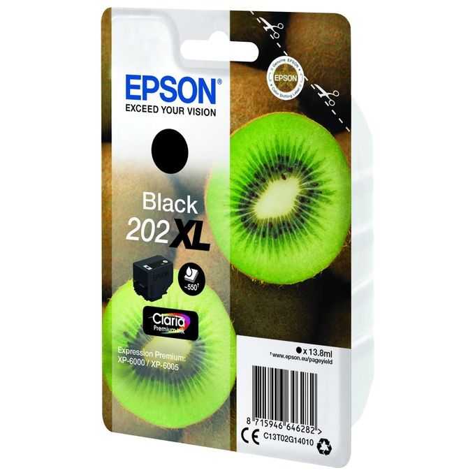 Epson 202xl Nero Expression Photo Xp-6000, Xp-6005