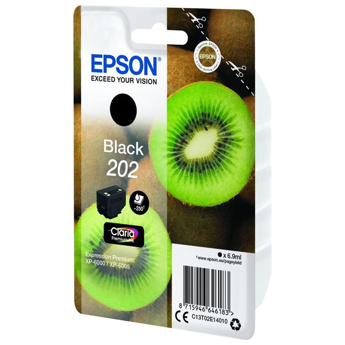 Epson Claria Premium 202 Cartuccia d'Inchiostro Nero