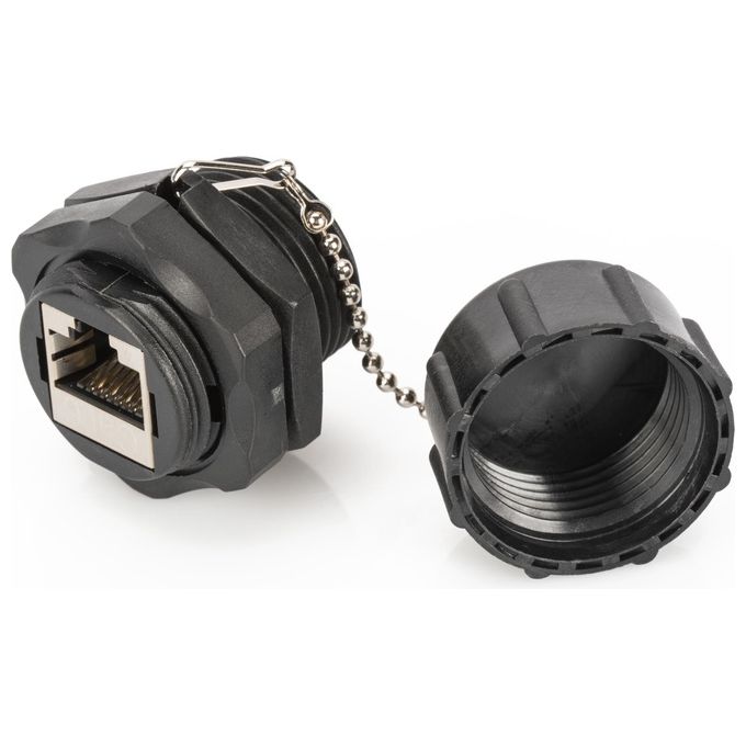 Digitus Accoppiatore Industriale Cat 6 Schermato con Antipolvere