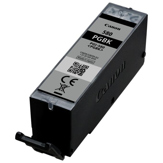 Canon Pgi-580 pgbk nero 11,2ml per Ts6150-ts6151-ts8150-ts8151-ts8152-ts9150-tr7550-tr8550