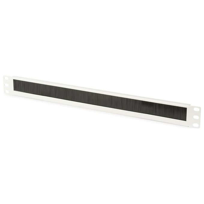Digitus DN97660 Pannello di Chiusura con Spazzola Cavi Armadio Rack 19'' 1U colore Grigio