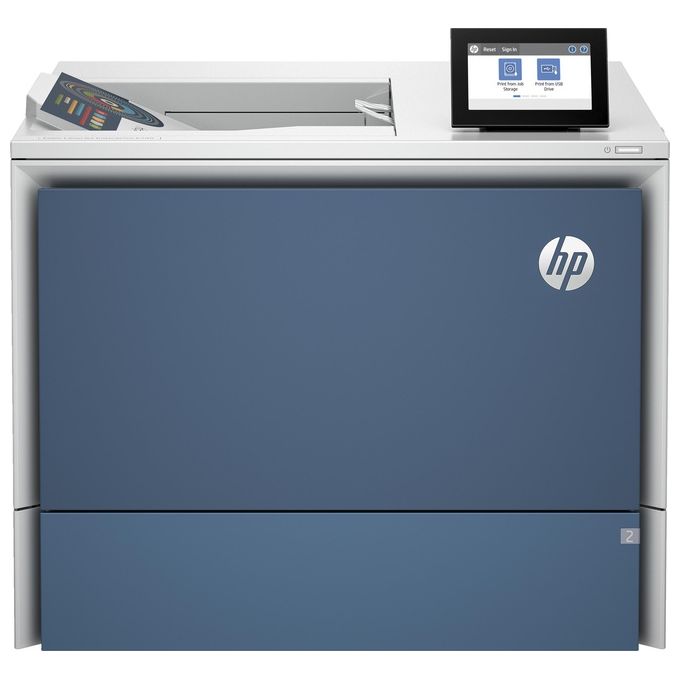 HP 58M42A#B19 Stampante HP Color LaserJet Enterprise 6701dn Laser A Colori 61 ppm Fronte-Retro Automatico Display Touch 10,9 cm Rosso Bianco
