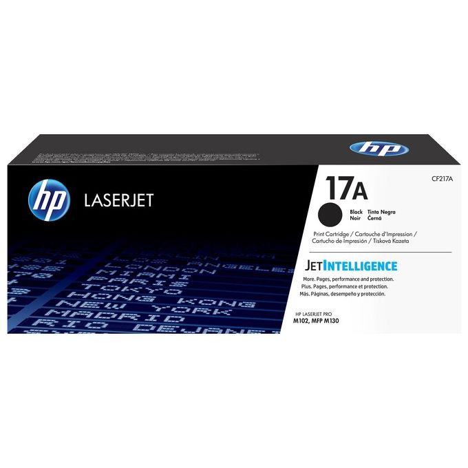 HP 17a Black Original Laserjet
