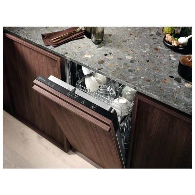 Electrolux KEAD2100L Serie 300 Lavastoviglie Incasso a Scomparsa Totale 9 coperti Classe F AirDry 47 dB 6 programmi (82x45x55 cm) colore Nero
