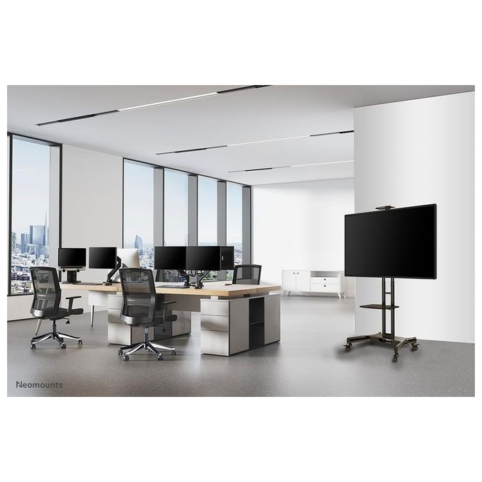 NewStar NeoMounts NM-M1700BLACK Carrello per Tv Lcd Nero Dimensione Schermo 32''-75