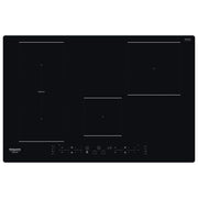 Hotpoint HB 0577B NE Piano cottura induzione 77 cm 4 zone Combi Duo Active Cook controlli touch colore Nero