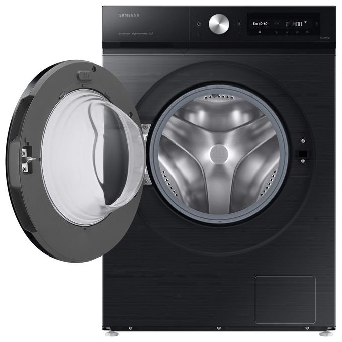 Samsung BESPOKE AI WW90DB7U94GBU3 Lavatrice caricamento frontale Ecodosatore 9Kg 1400 giri Classe A Colore nero