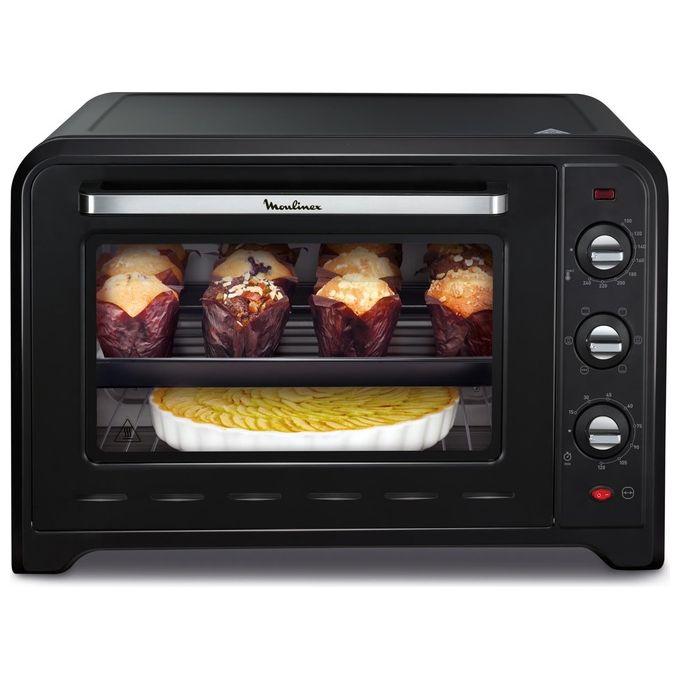 Moulinex OX495810 Optimo Forno Elettrico Ventilato 60 L 2200W 7 Modalita' di Cottura colore Nero
