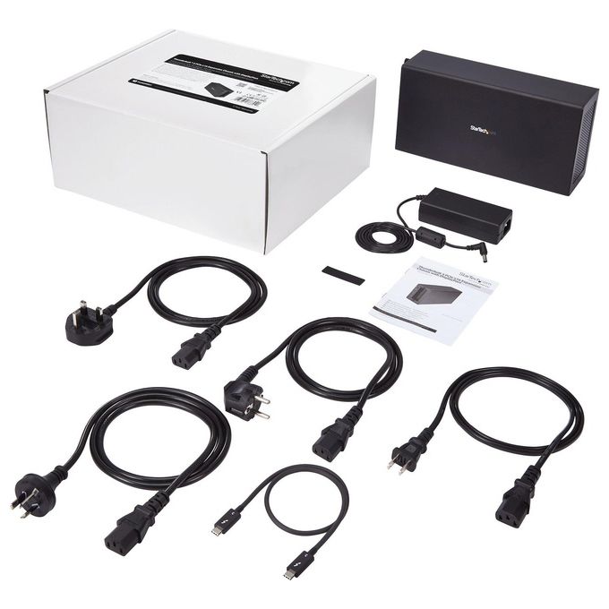 StarTech Chassis Telaio di Espansione Thunderbolt 3 a PCI Express con DisplayPort PCIe x16 Estensione Bus di Sistema 65W