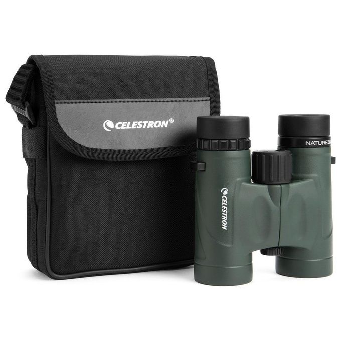 Celestron 71330-CGL Nature DX Binocolo 8x32 Prisma BaK-4 Impermeabile colore Verde