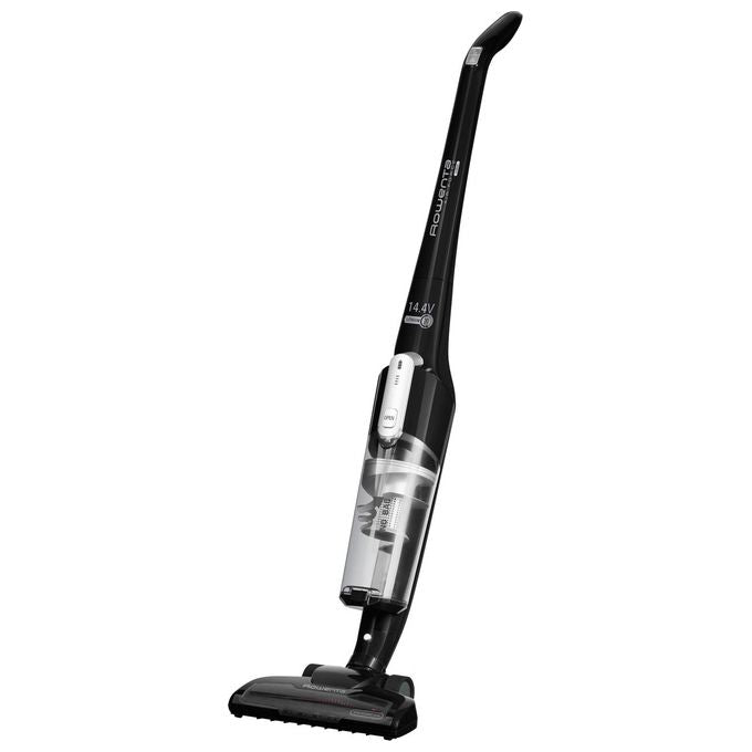 Rowenta RH6545WH Air Force Light Scopa Elettrica Ciclonica Senza Sacchetto Pulizia a Secco Autonomia 30 minuti Capacita' 0,65 Litri 14,4 V Nero