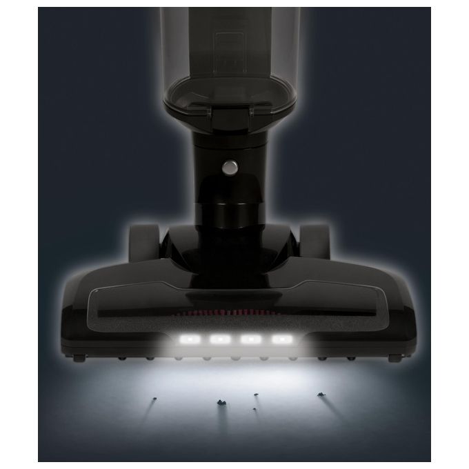 Rowenta RH6545WH Air Force Light Scopa Elettrica Ciclonica Senza Sacchetto Pulizia a Secco Autonomia 30 minuti Capacita' 0,65 Litri 14,4 V Nero