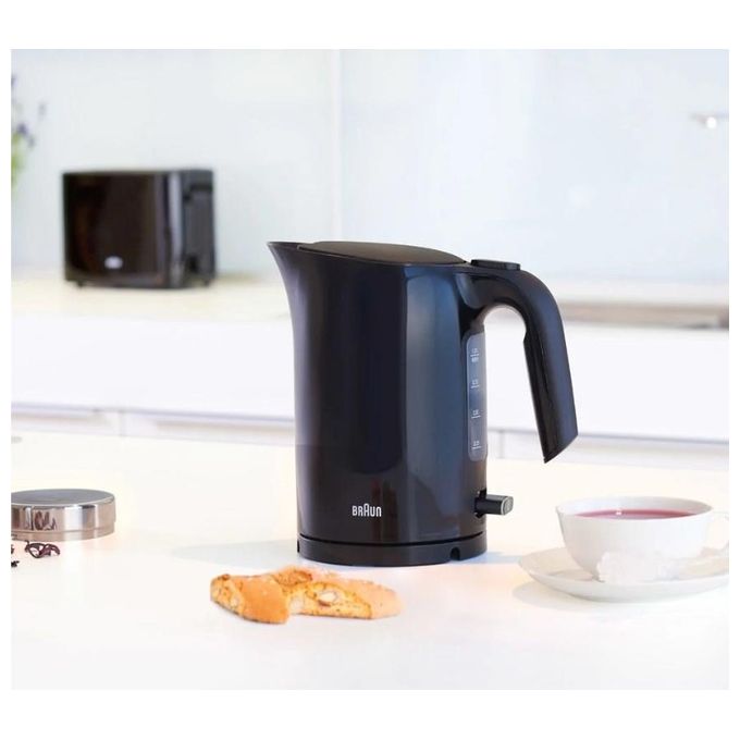 Braun WK 3000 BK Bollitore Elettrico 1Lt 2200W Nero