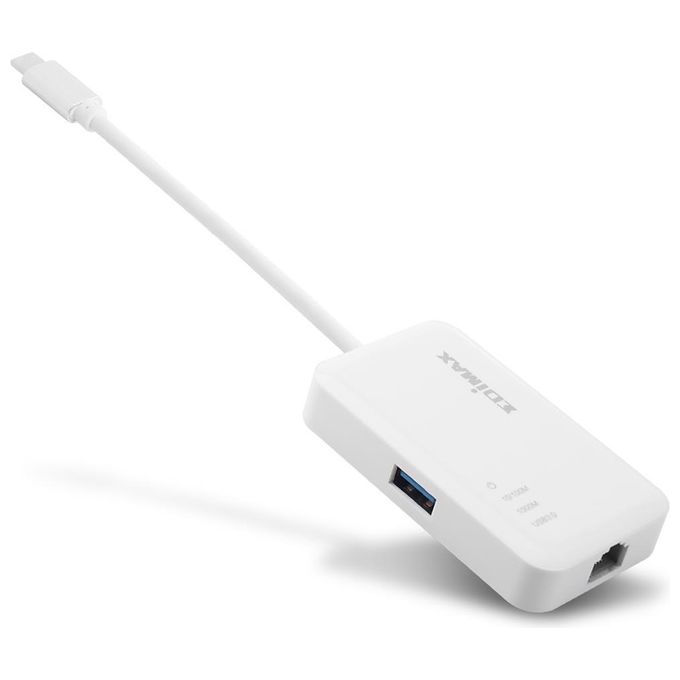 Edimax Adattatore di Rete Ethernet Gigabit e 3 Porte Usb 3.0