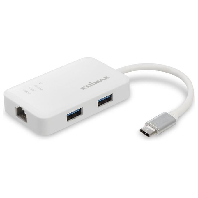 Edimax Adattatore di Rete Ethernet Gigabit e 3 Porte Usb 3.0