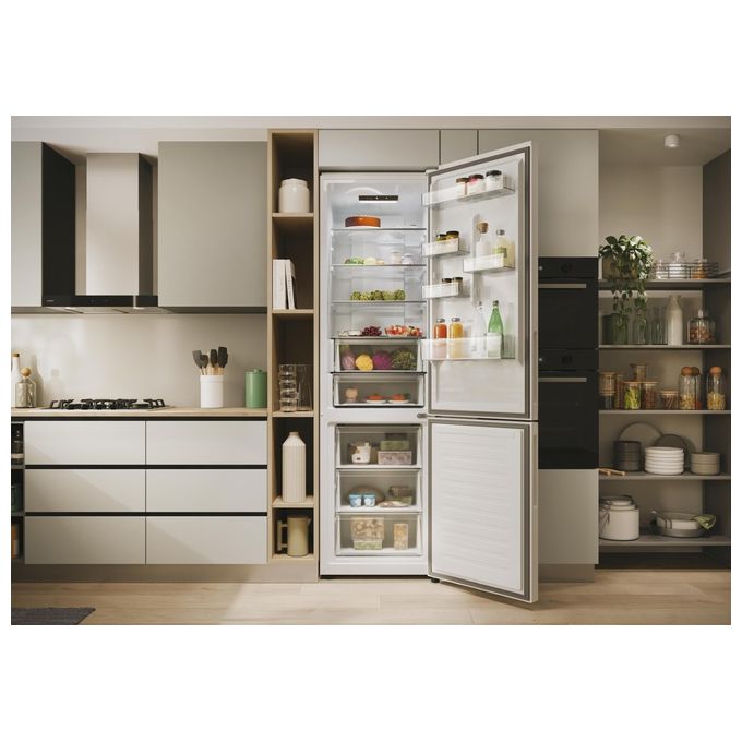 Candy CNCQ2T620EW Fresco 300 Frigorifero Combinato 409 L 205 cm Classe E 38 dB No Frost colore Bianco