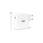 Hamlet XPWNB65TC Alimentatore Notebook USB Type-C Power Delivery 61W Autosensing cavo 1.8 m colore Bianco