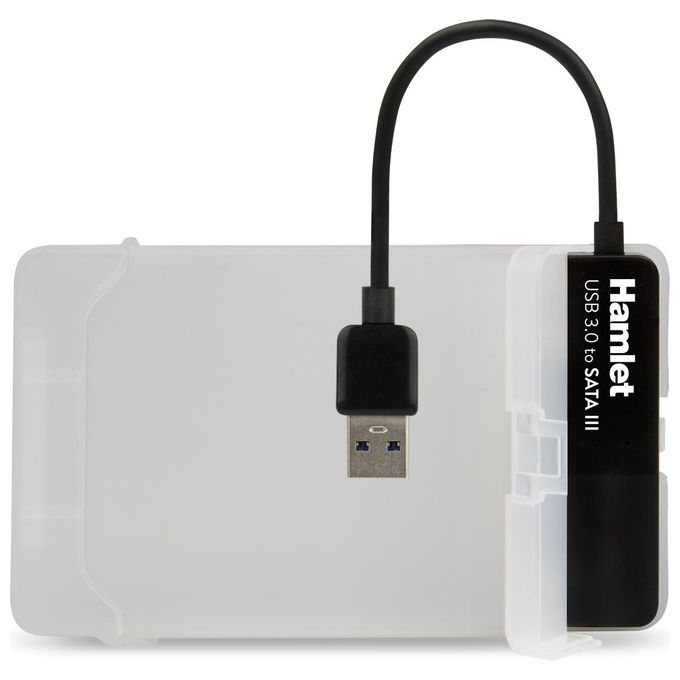 Hamlet Screwlessbox Adattatore usb 3.0 a sata3