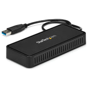 StarTech Mini Docking Station Usb a Doppio DisplayPort per Portatili Dual 4K 60Hz GbE Usb 3.0