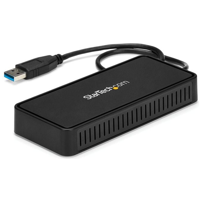 StarTech Mini Docking Station Usb a Doppio DisplayPort per Portatili Dual 4K 60Hz GbE Usb 3.0