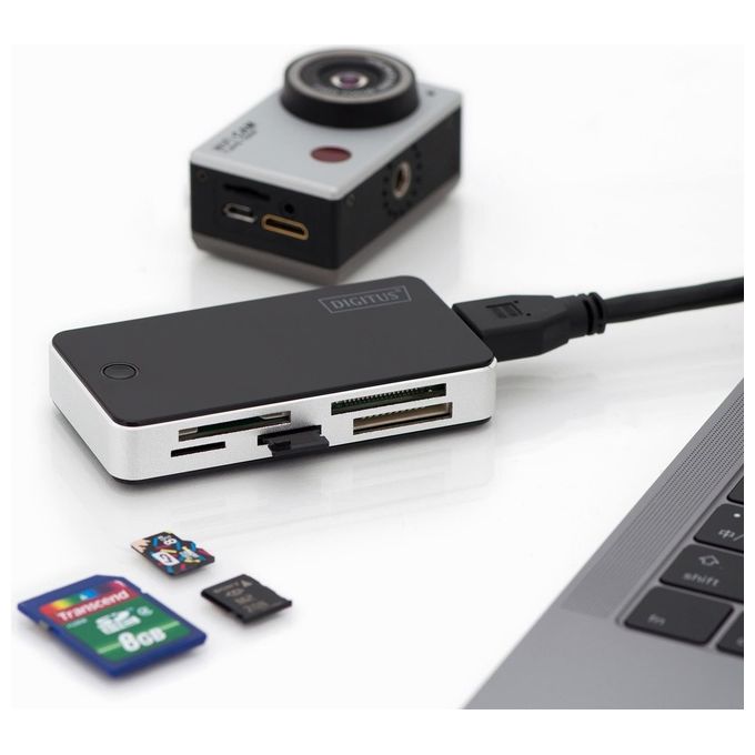 Digitus Lettore Card Usb 3.0 Tutto in Uno