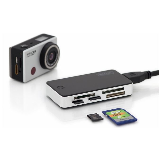 Digitus Lettore Card Usb 3.0 Tutto in Uno
