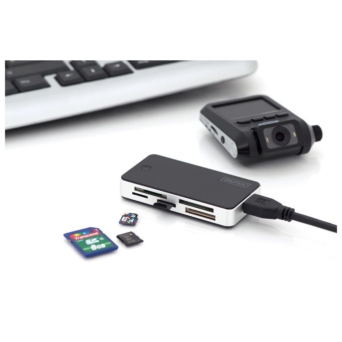 Digitus Lettore Card Usb 3.0 Tutto in Uno