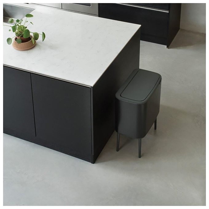Brabantia Waste Bin Bo Touch Bin Pattumiera 36 Litri Nero