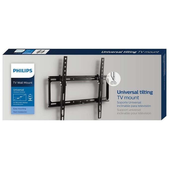 Philips SQM7442-00 Supporto Tv a Parete 65'' Nero