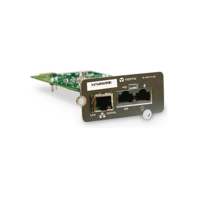 Vertiv Liebert IS-UNITY-SNMP Scheda di Rete e Adattatore Ethernet 100Mbit-s Interno
