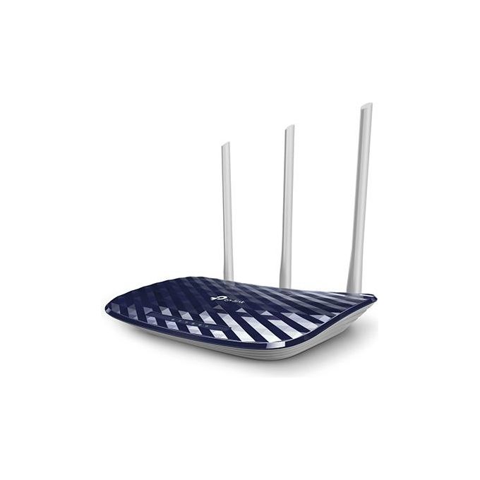 TP-Link Archer C20 AC750 V4.0 Router Wireless Dual-Band 2.4GHz-5GHz Fast Ethernet Blu Marino
