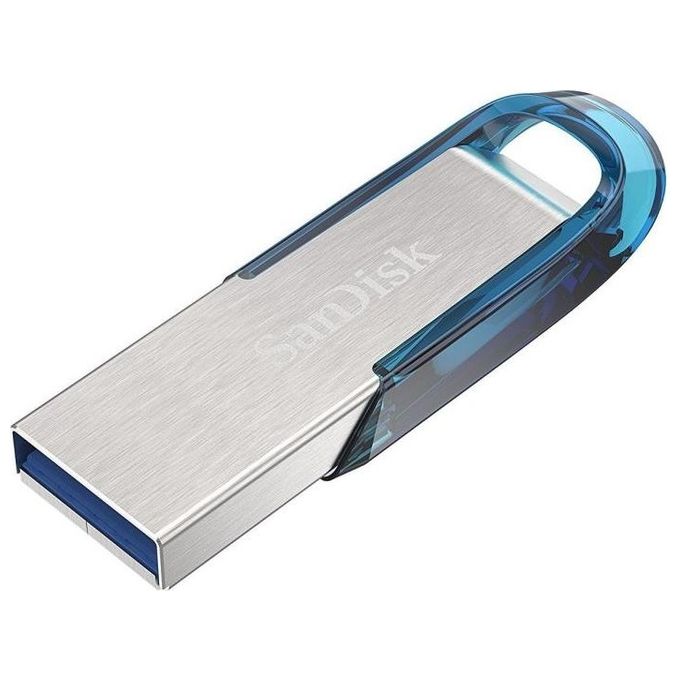 SanDisk SDCZ73-032G-G46B Ultra Flair Chiavetta USB 3.2 Gen 1 32 GB 150 MB-s colore Blu Argento