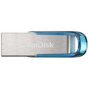 SanDisk SDCZ73-032G-G46B Ultra Flair Chiavetta USB 3.2 Gen 1 32 GB 150 MB-s colore Blu Argento