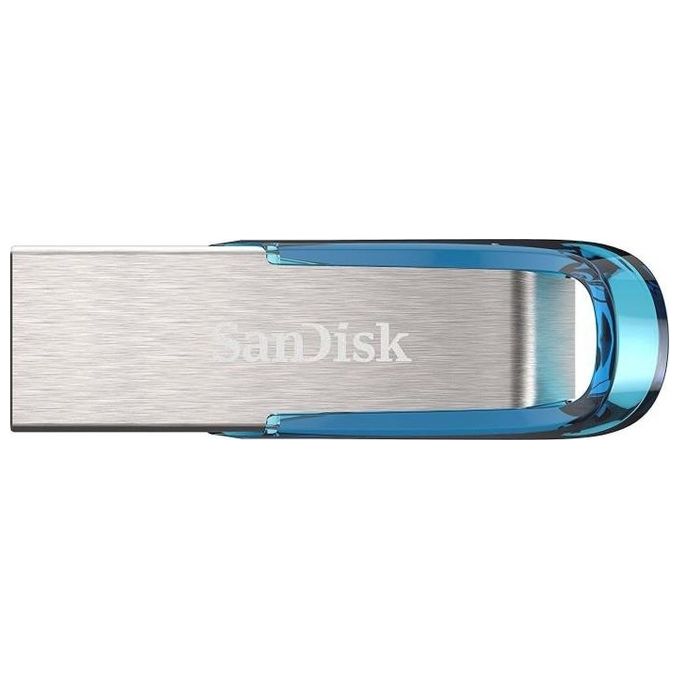SanDisk SDCZ73-032G-G46B Ultra Flair Chiavetta USB 3.2 Gen 1 32 GB 150 MB-s colore Blu Argento
