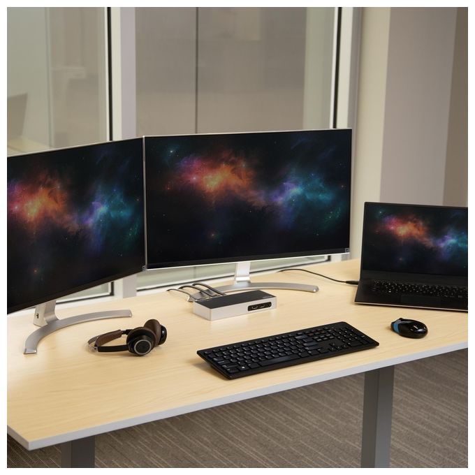 Startech Docking Station per Doppio Monitor Usb 3.0 Hdmi e Dvi-Vga