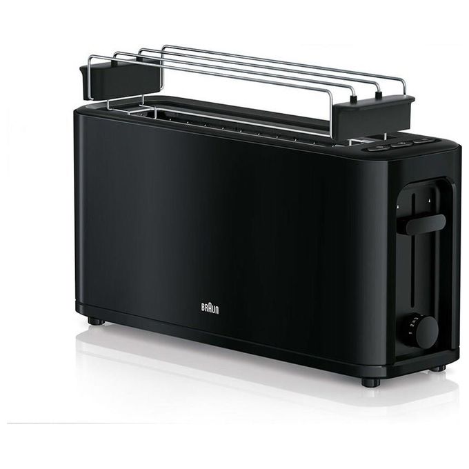 Braun HT3110BK PurEase Tostapane 1 Fetta 7 Livelli Doratura 1000 W colore Nero