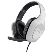 Trust GXT 415PS ZIROX Cuffie Gaming Nero-Bianco