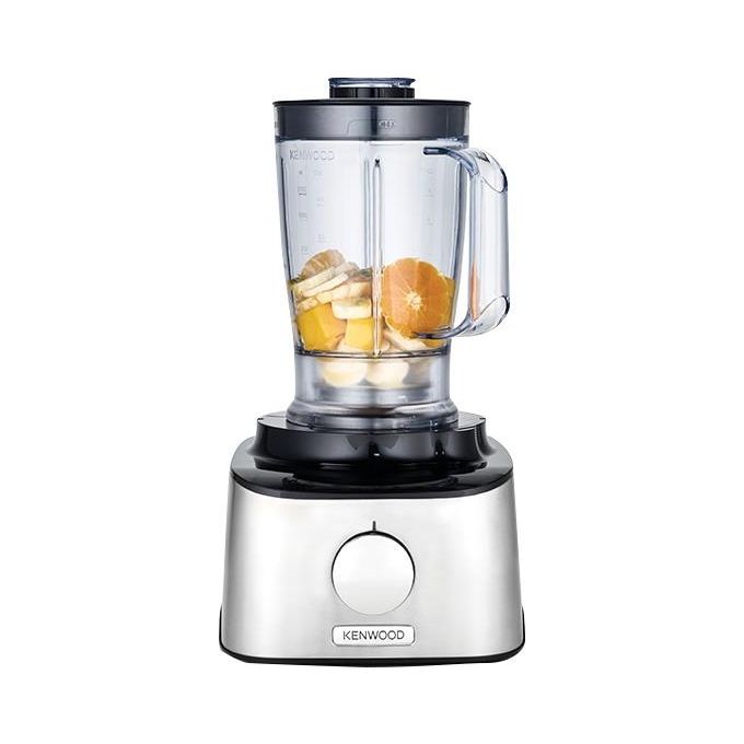 Kenwood FDM301SS Multipro Compact Robot da Cucina 800W 2,1 Litri Frullatore 1,2 Litri Acciaio Inox