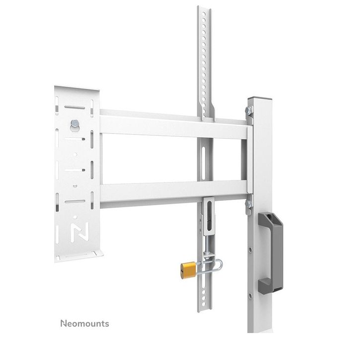 Neomounts FL50-525WH1 Move Go Carrello TV da Pavimento 55'' 86'' 76 Kg VESA 900x600 mm certificazione TÜV colore Bianco