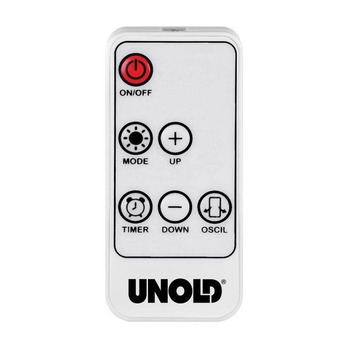 Unold Design Termoventilatore Ceramico 2000W Nero-Bianco