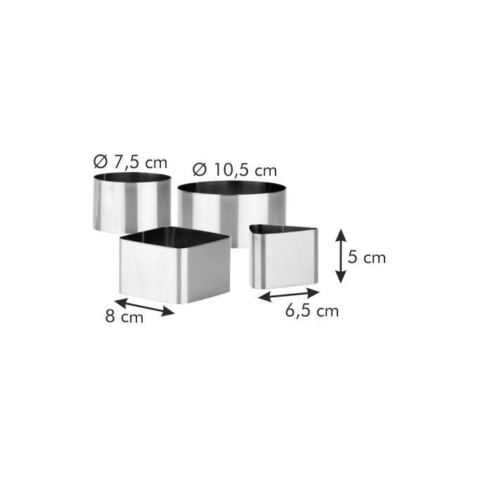 Tescoma Impiattatore 4 Pezzi Grandchef